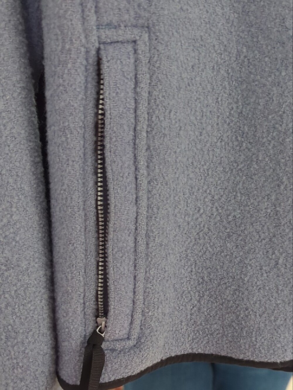 Woolrich Women's  Gray Full-Zip Fleece Jacket - Picture 5 of 11